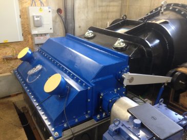 Cochwillan GoFlo screens used to boost output from Crossflow turbine.