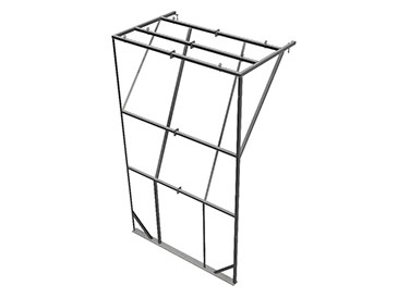 The Measuring Frame which was temporary and fixed to the Fixing Frame