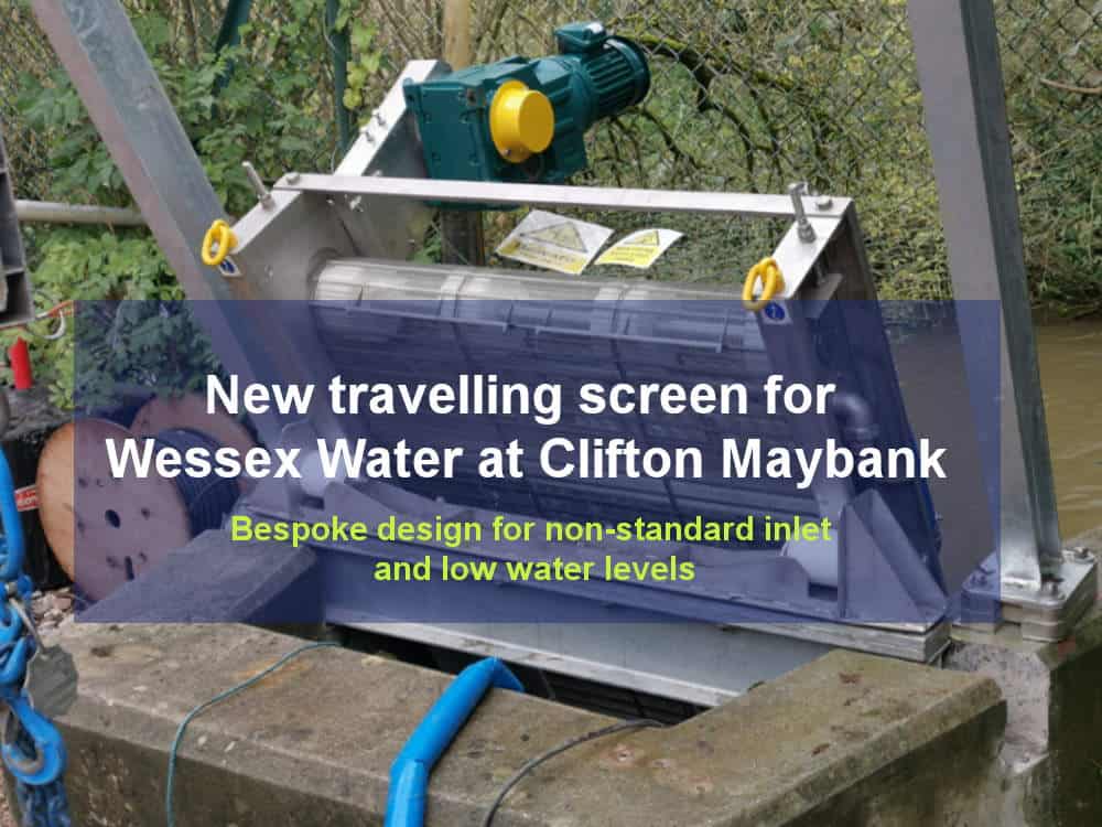 travelling screen for wessex water<br />
