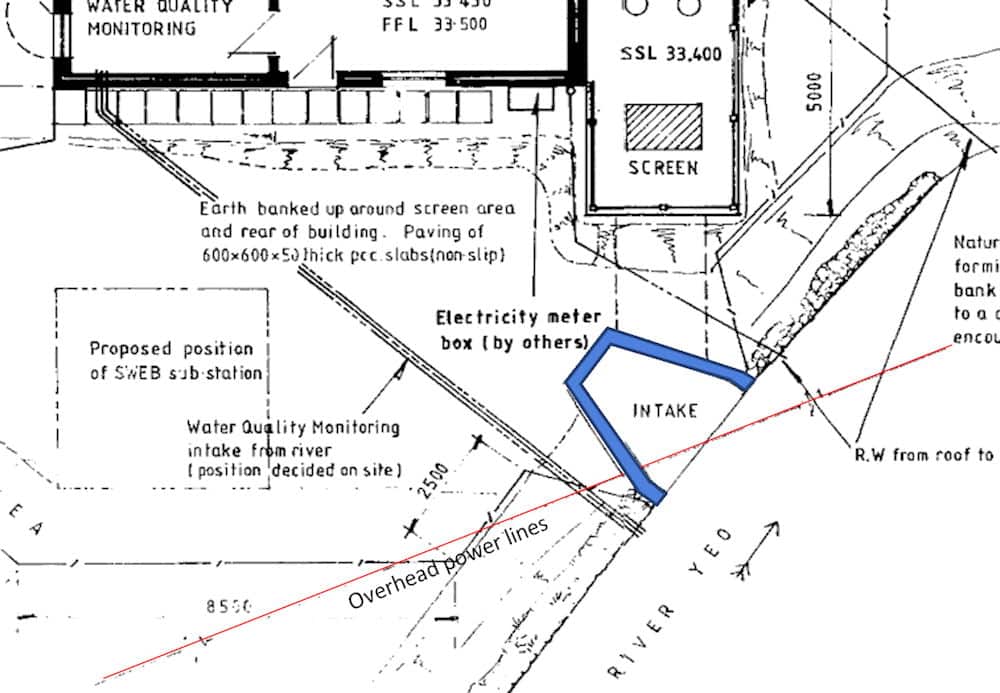 design for travelling screen to remove debris