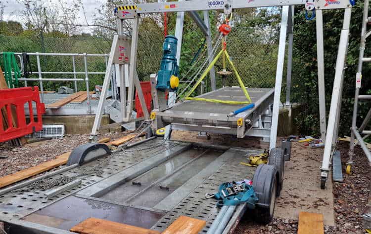site of new travelling screen